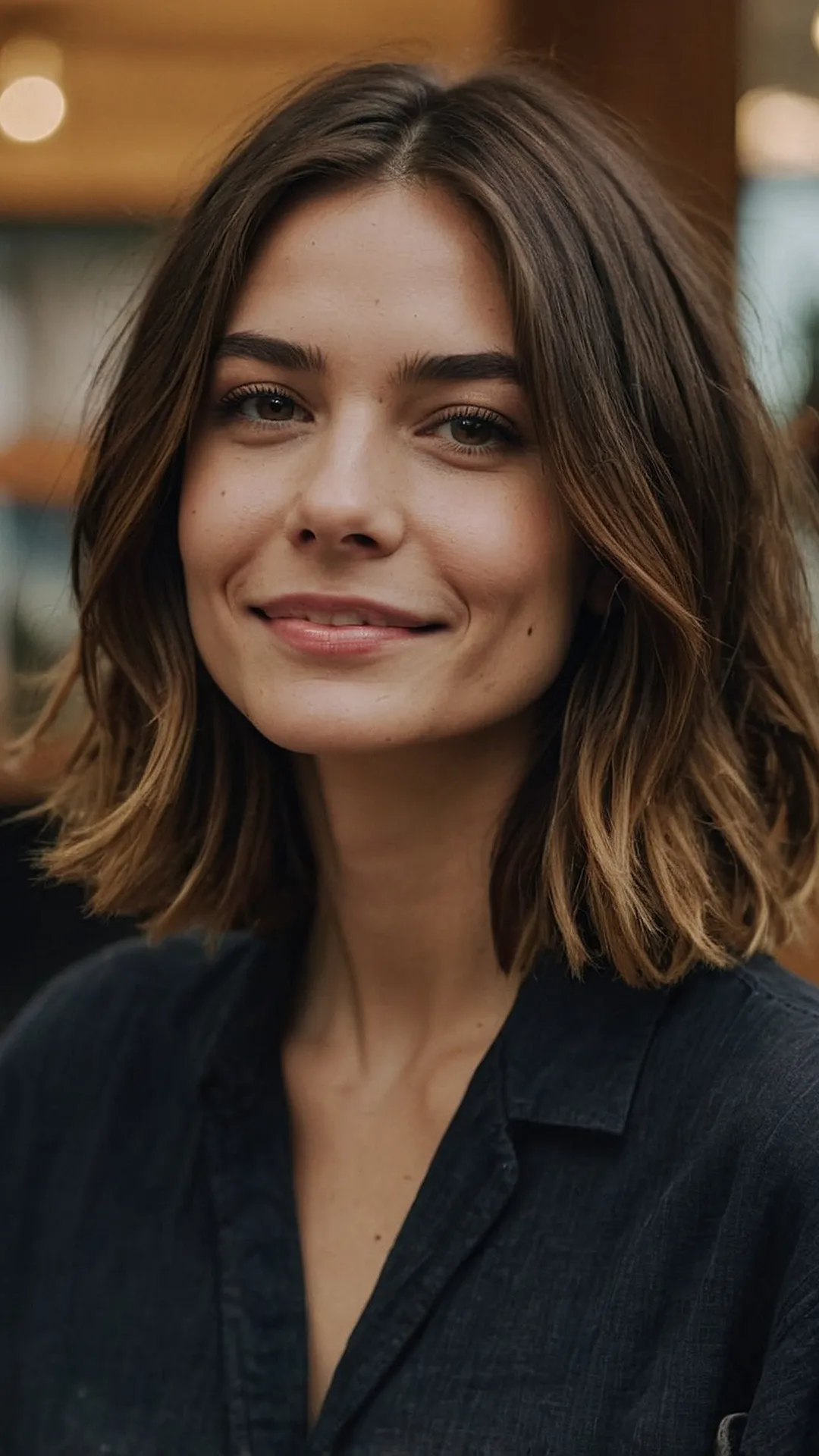 Shoulder Grazers: Layered Haircut Inspiration