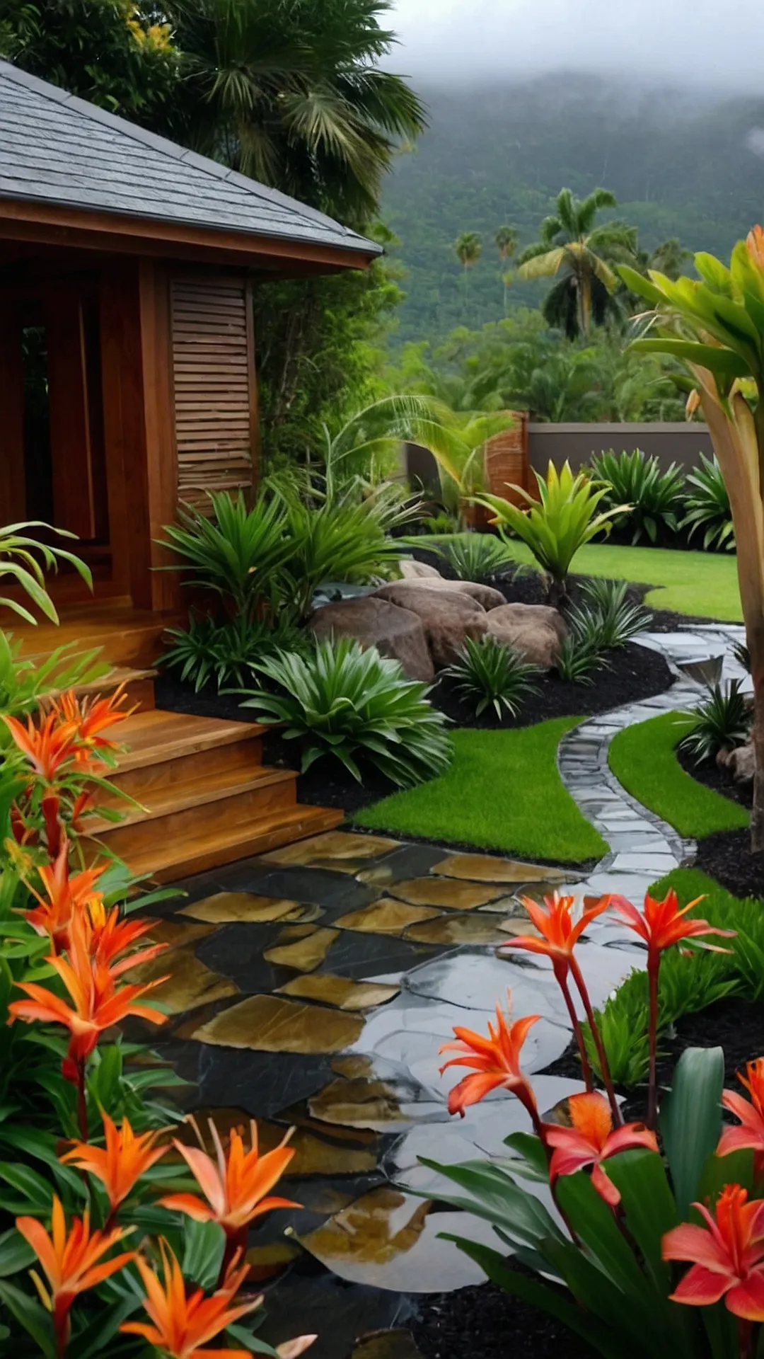 Tropical Haven: Backyard Paradise