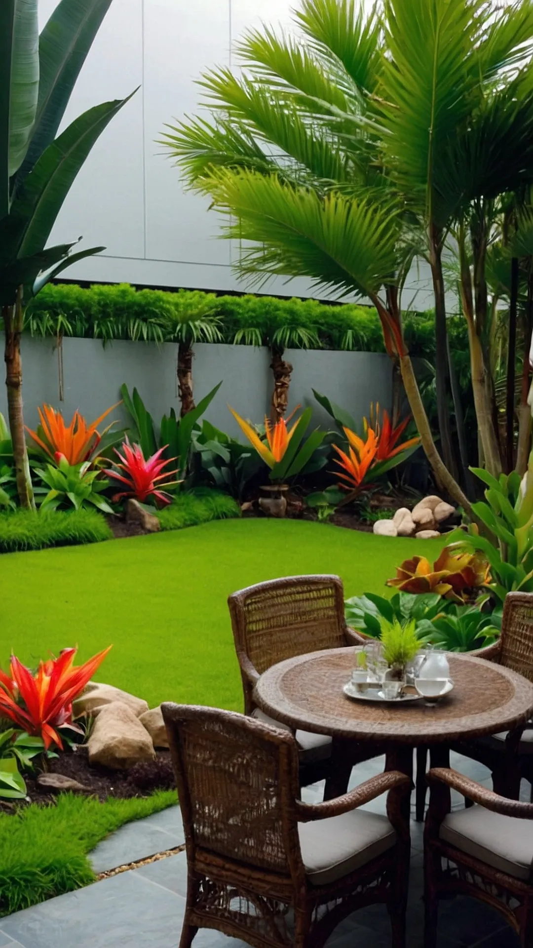 Tropical Elegance: Transforming Your Backyard