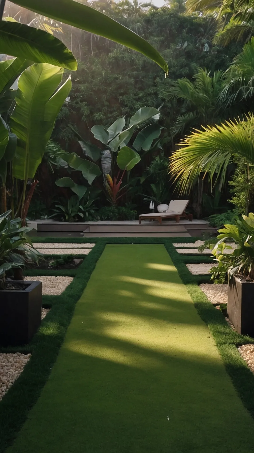 Backyard Bliss with Lush Tropical Garden Ideas