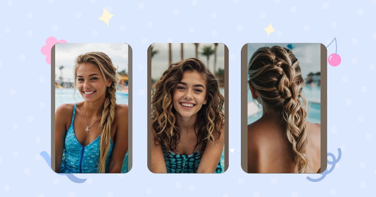 Splash into Style: 15 Waterpark Hairstyles for Summer Fun!