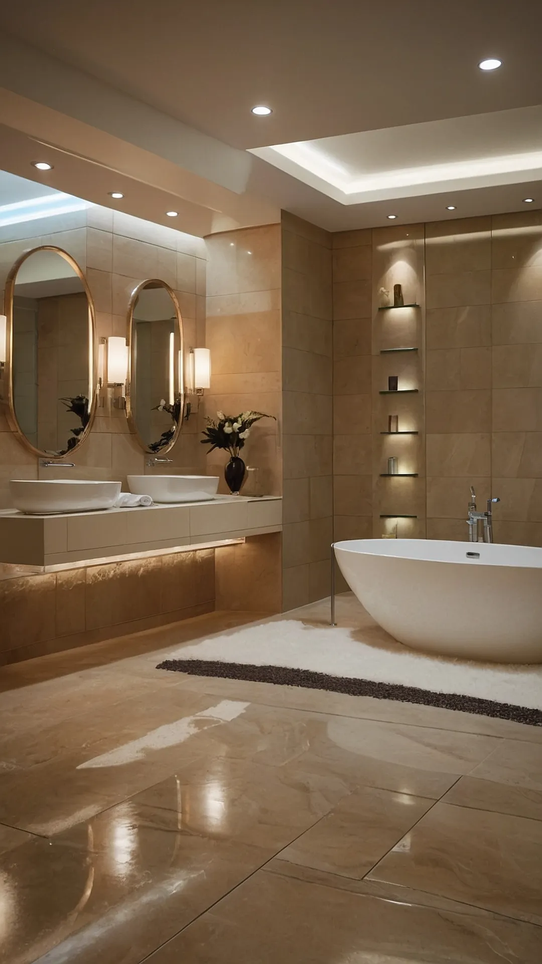 Sleek Sophistication: Contemporary Bath Design