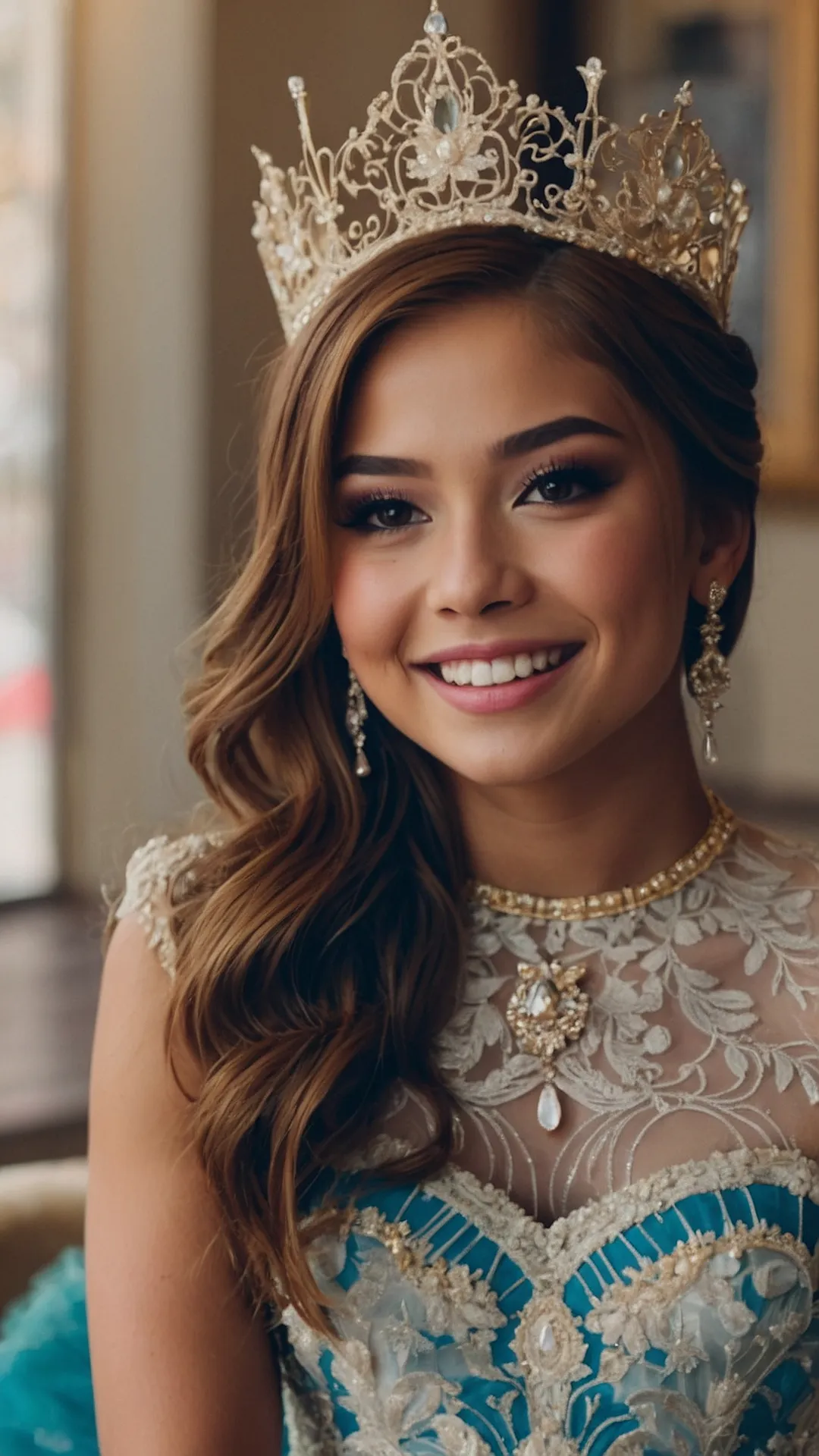 From Princess to Queen: Quinceañera Crown Hairstyles