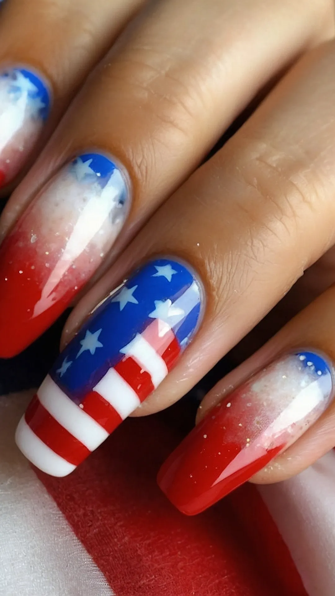 Sizzle with Style: 4th of July Nail Designs