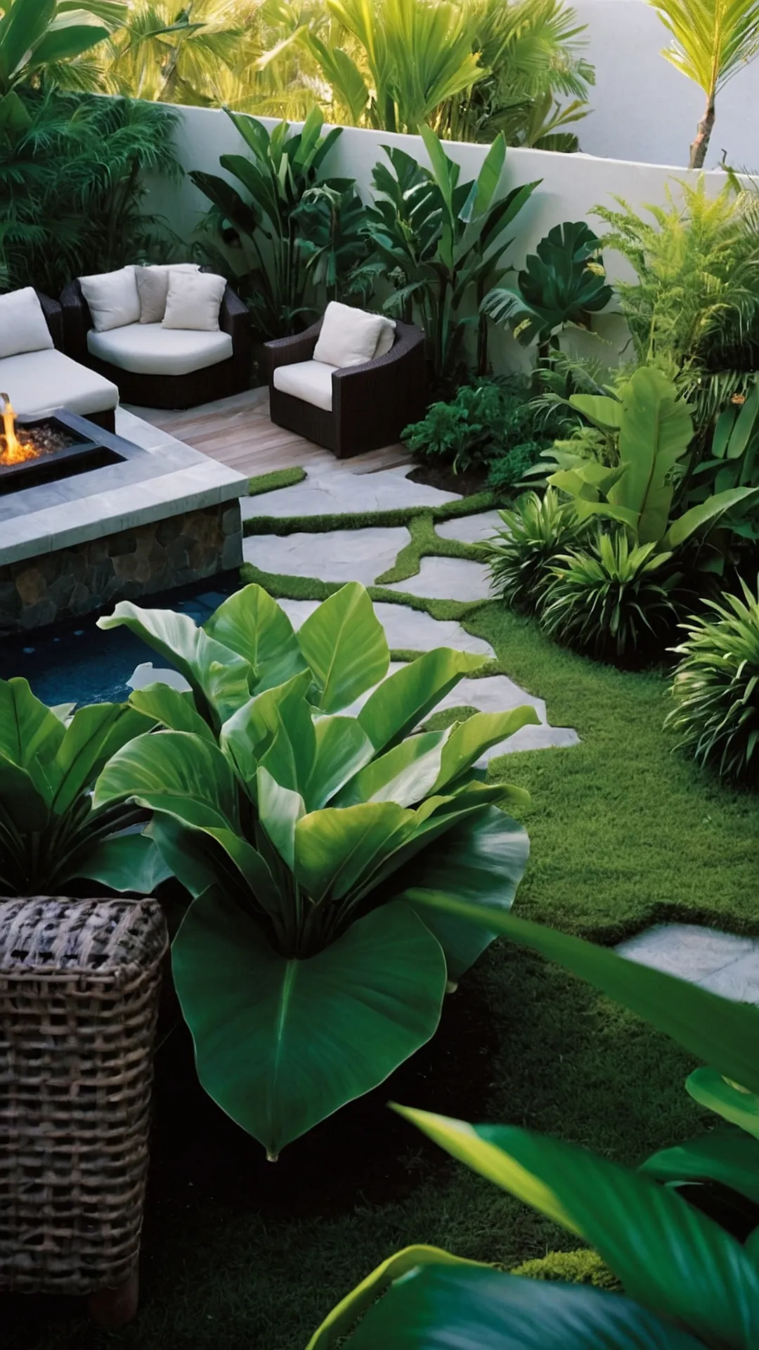 Unwind in Style with Tropical Landscaping Ideas for Your Yard