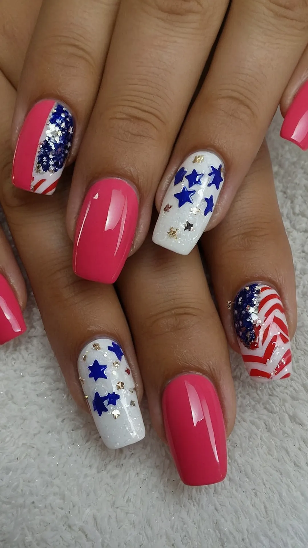 Bold and Bright: Independence Day Nail Looks