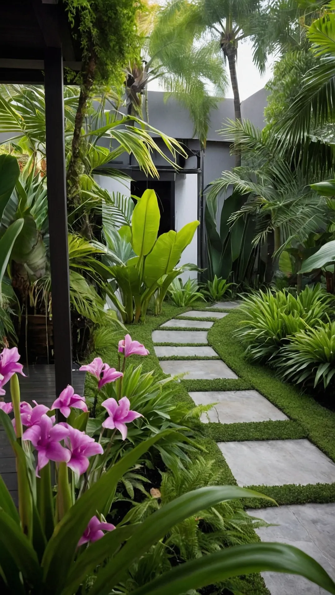 Tropical Hideaway: Backyard Landscaping Magic