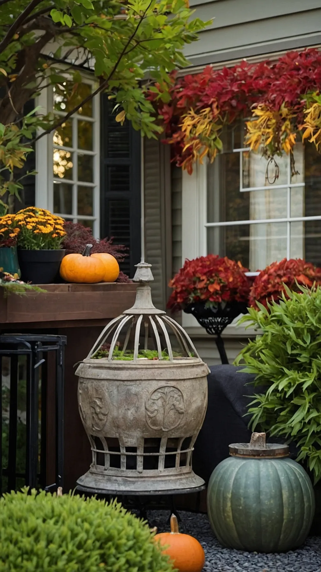 Autumn Centerpieces and Arrangements for Your Garden