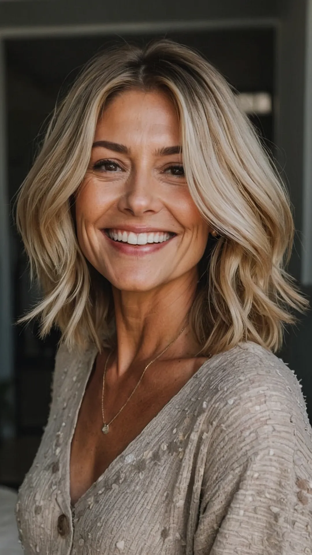 Timeless Mom Hairstyles Designed for Oval Faces