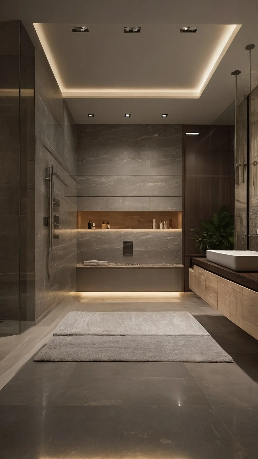 Upscale Serenity: High-End Bathroom Concepts