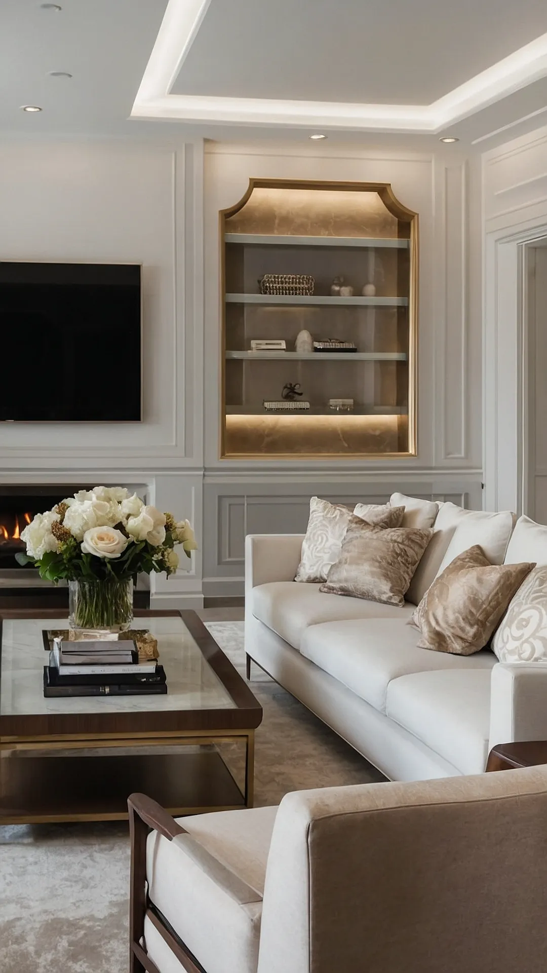 Timeless Luxury Living Rooms with a Touch of Elegance