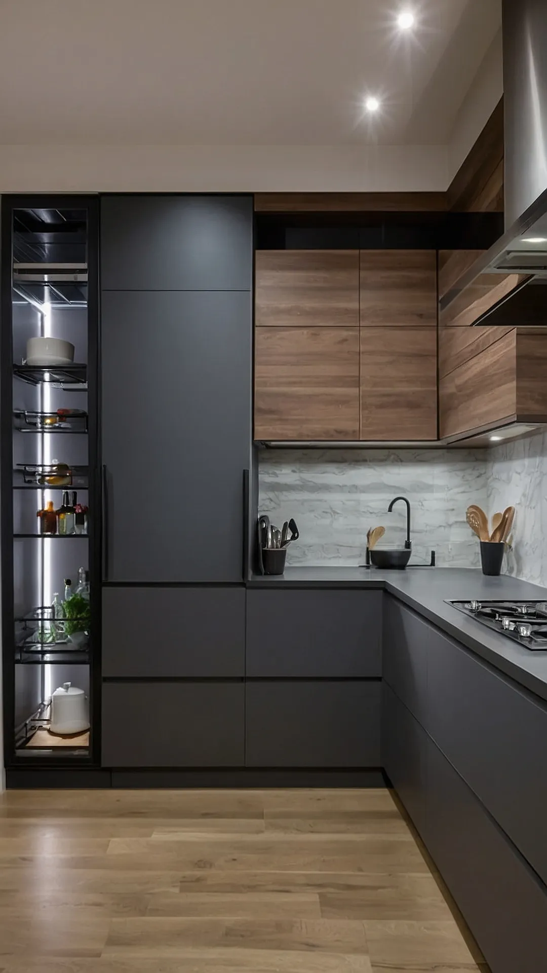 Efficient Workflow Designs for Modern Small Kitchens