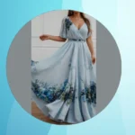 Floral Fantasy: 15 Blue-Outfit Ideas That Are Simply Irresistible