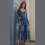 Get Bloomin’ Stylish with 15 Blue Floral Frocks to Try Right Now!