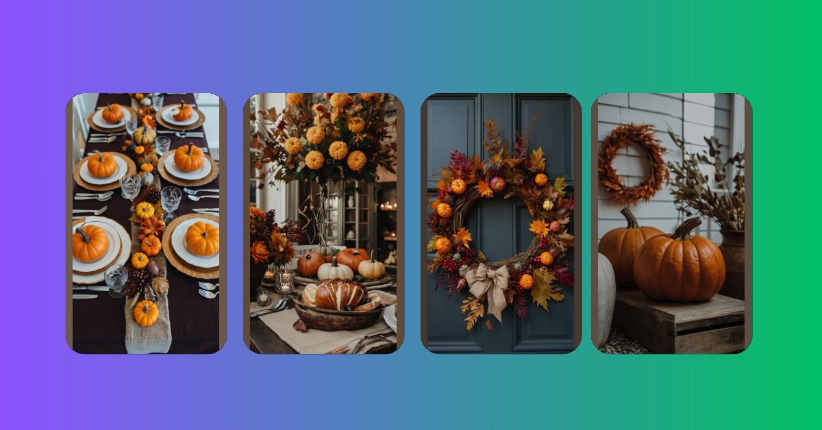 Transform Your Home with These 15 Unique Thanksgiving Decor Ideas ...