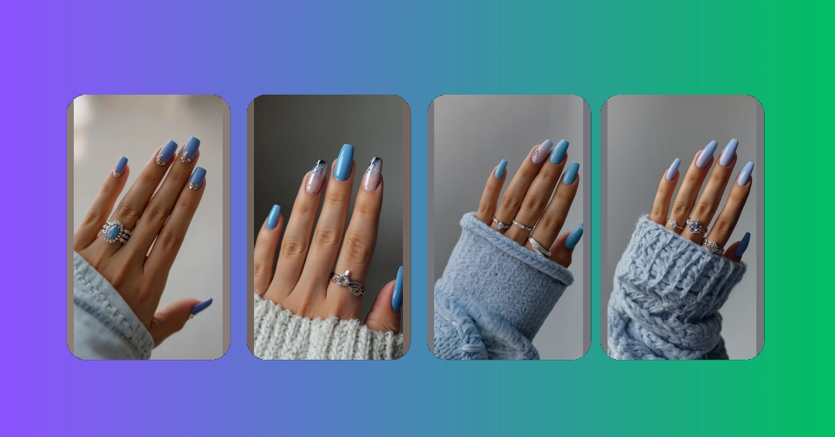 Blue-tiful Nail Designs: 15 Ideas to Try This Summer