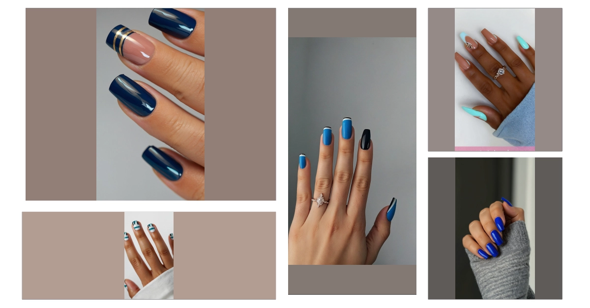 Blue-tiful Nails: 15 Stylish Ideas Perfect for Summer 2024