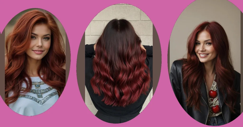 Sip Some Sass: 15 Cherry Cola Hair Color Ideas for Every Shade! 31 14 143