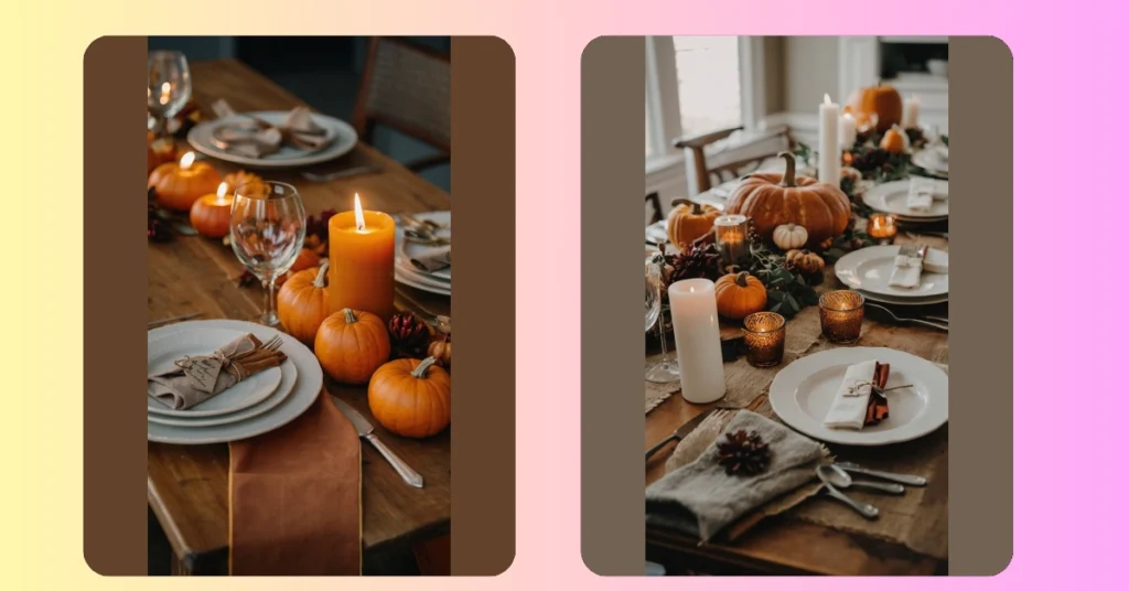 Spice Up Your Fall Gatherings with 15 Beautiful Table Setting Ideas 31 3 107