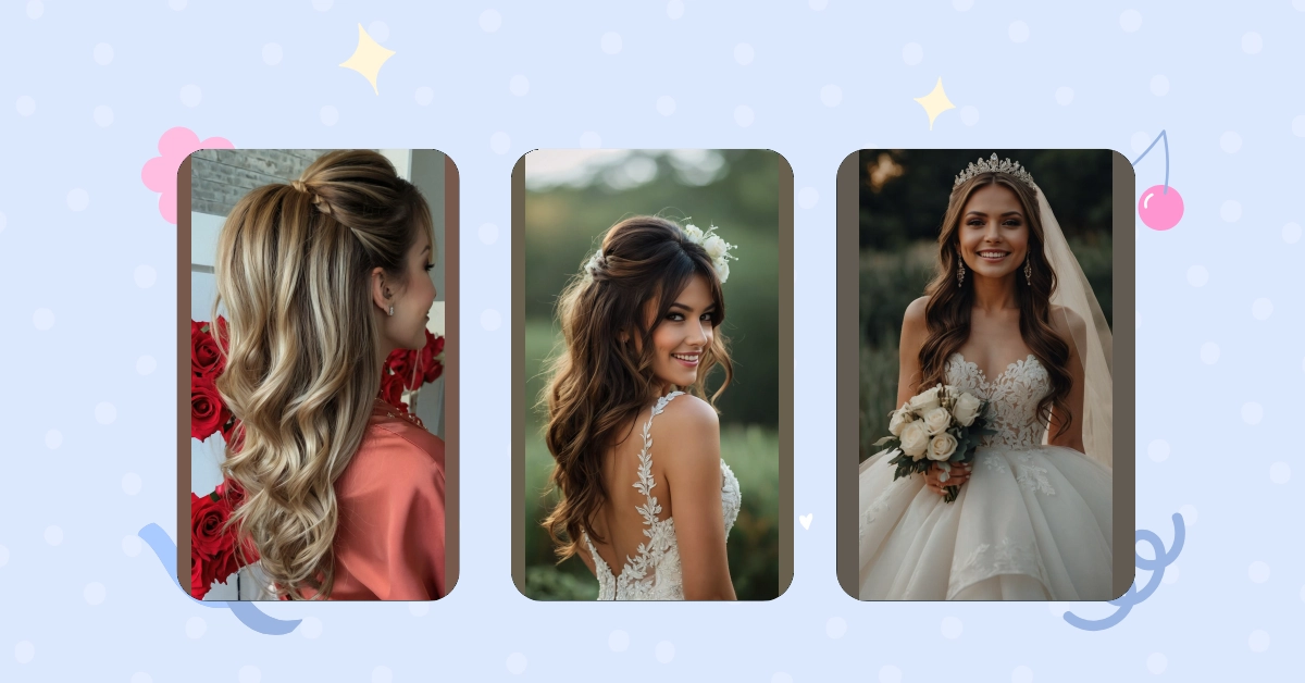 Dive into Bridal Glam: 11 Hairstyles to Fit Every Bride