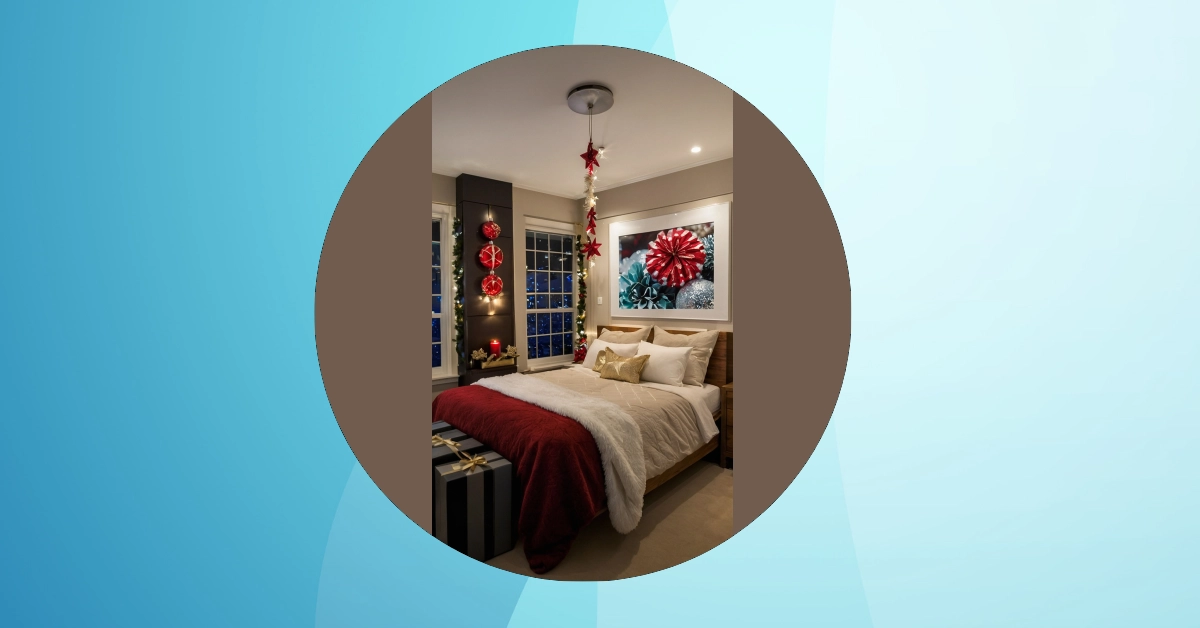 Pink Dreams and Cozy Themes: 14 Inspiring Christmas Bedroom Decor Ideas