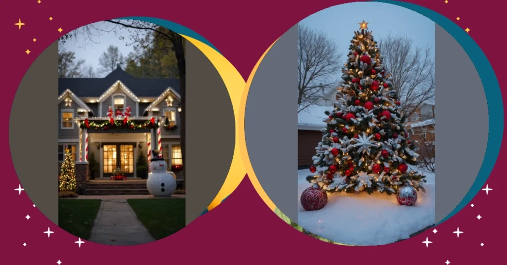 Rustic Wonderland: 17 + Large Outdoor Christmas Decorations to Dazzle 31 2 208