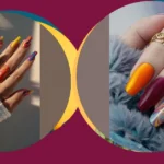 Cute and Colorful Acrylic Nail Ideas for November