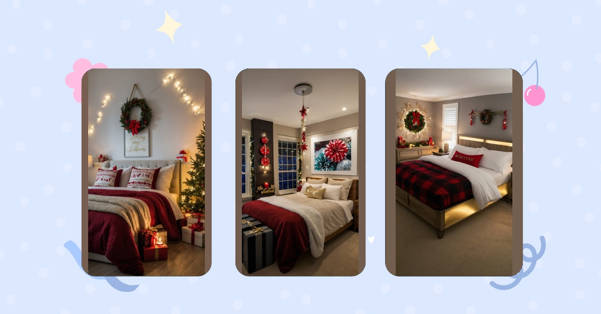 Cheerful and Cozy: 14 DIY Pink Christmas Room Decor Ideas