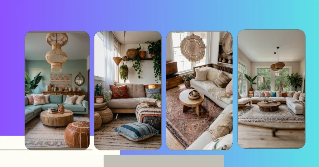 Embrace Nature: 17 Cozy Boho Living Room Ideas Inspired by Earthy Tones** ** 31 5 159