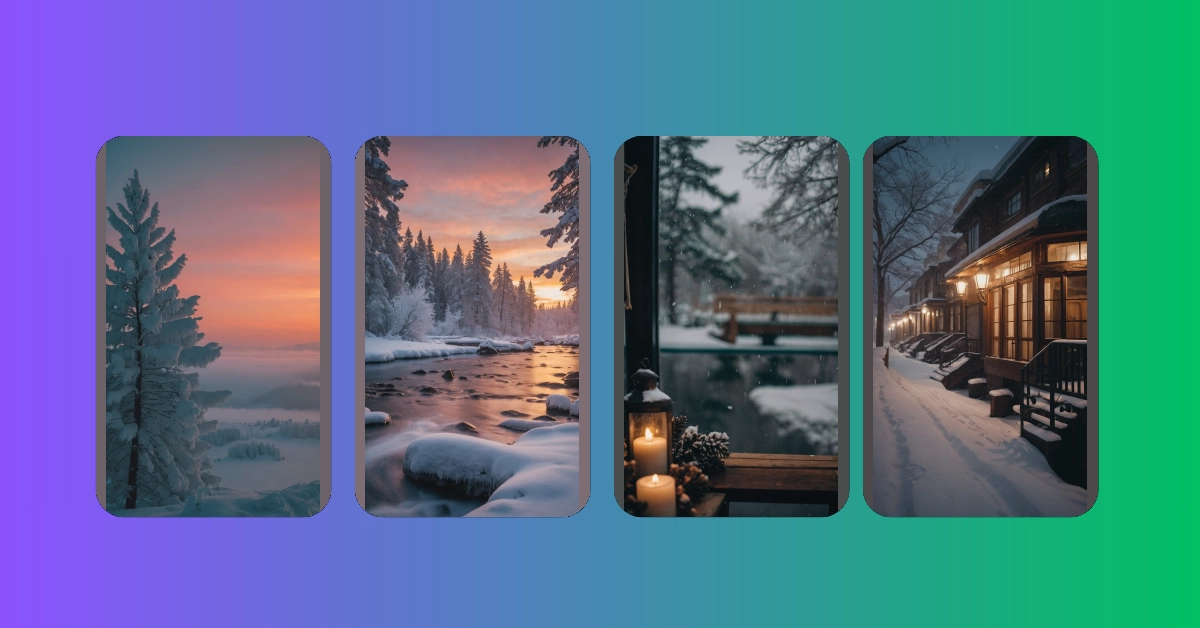 Transform Your Screens with These 13 Cute Winter Wallpapers
