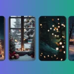 Transform Your Screen: 15 Cute Aesthetic Christmas iPhone Wallpapers