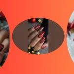Sparkly Red Christmas Nails: Simple Designs That Wow