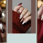 Sparkle and Shine: 19 Simple Aesthetic Christmas Nails Ideas