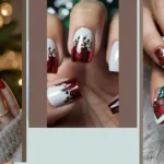 Christmas Cheer for Your Fingers: 20 Burgundy Nail Ideas