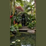 Backyard Bliss: 20 Enchanting Tropical Garden Ideas for Your Home
