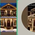 Festively Rustic: 15 Outdoor Christmas Lights Ideas for Your House