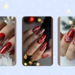 Red Hot and Ready: 10 Stunning Christmas Nail Designs for a Sparkly Winter
