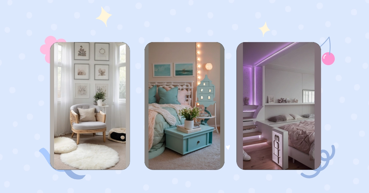 Sweet Transformations: 10 Cute Aesthetic Ideas for Teen Bedrooms**  
**