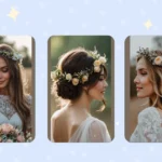 Celebrate in Style: 15 Flower Crown Wedding Hair Inspirations