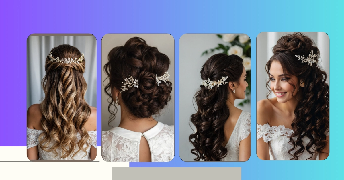 Curly Hair, Don’t Care: 19 Bridal Hairstyles for Every Length!