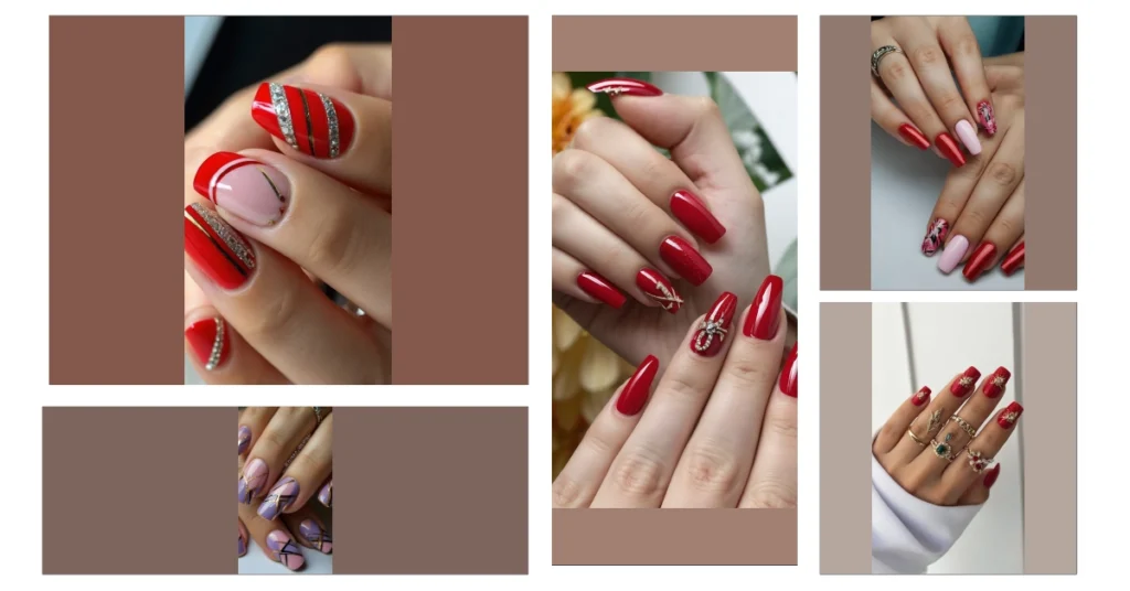 Merry & Bright: 15 Acrylic Nail Ideas for a Stylish Christmas ** 31 7 65