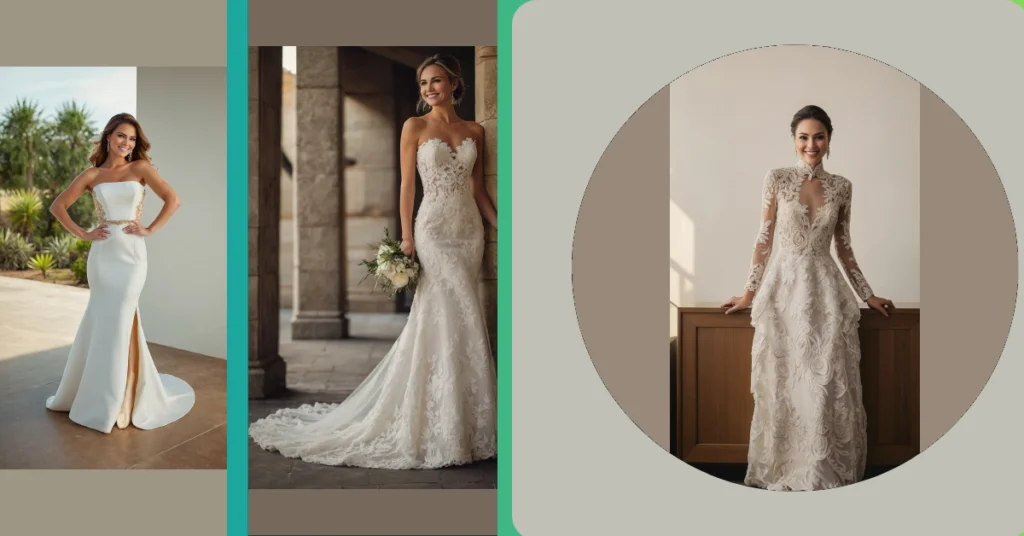 Vintage Vows: 17 Classy Elegant Sheath Wedding Dresses for the Modern Bride 31 15 143