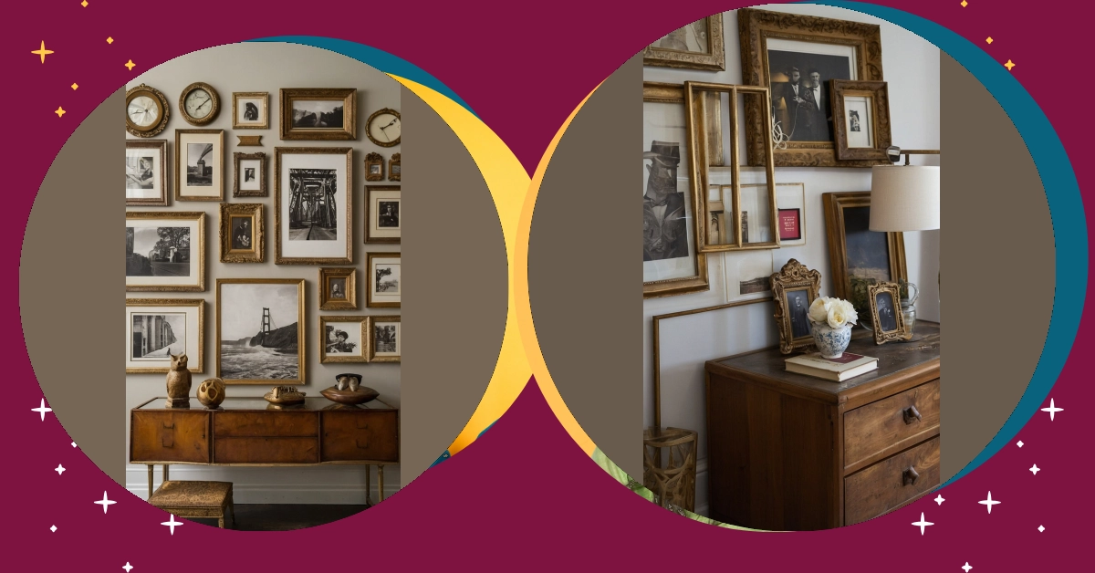 Spice Up Your Walls: 15 Vintage Frame Gallery Wall Inspirations
