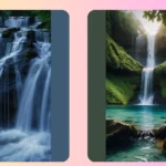 Enchanting Views: 18 Vibrant Waterfall Wallpapers for Your iPhone
