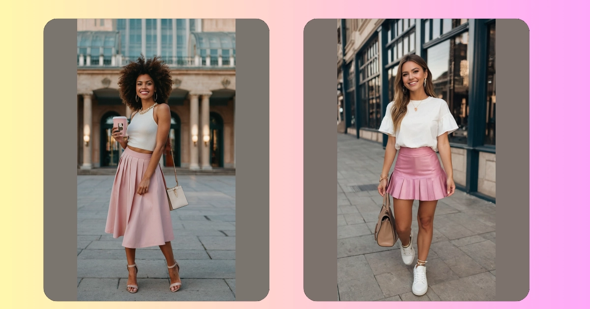 Show stopper pink train skirt (free alterations)