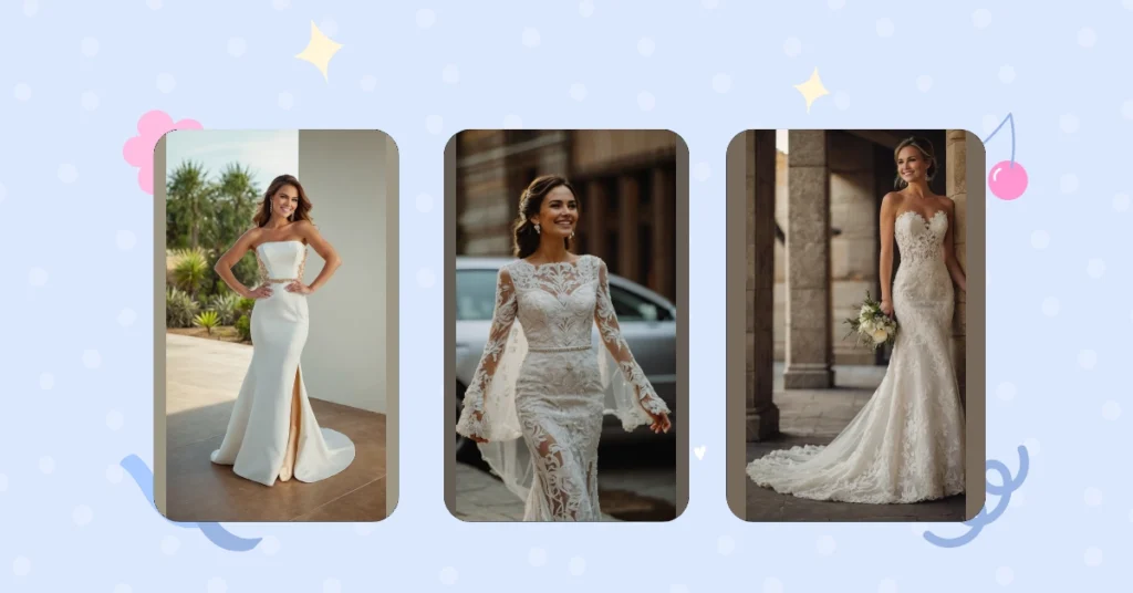 Classy and Timeless: 17 Ethereal Sheath Wedding Dress Ideas for Every Bride 31 4 143