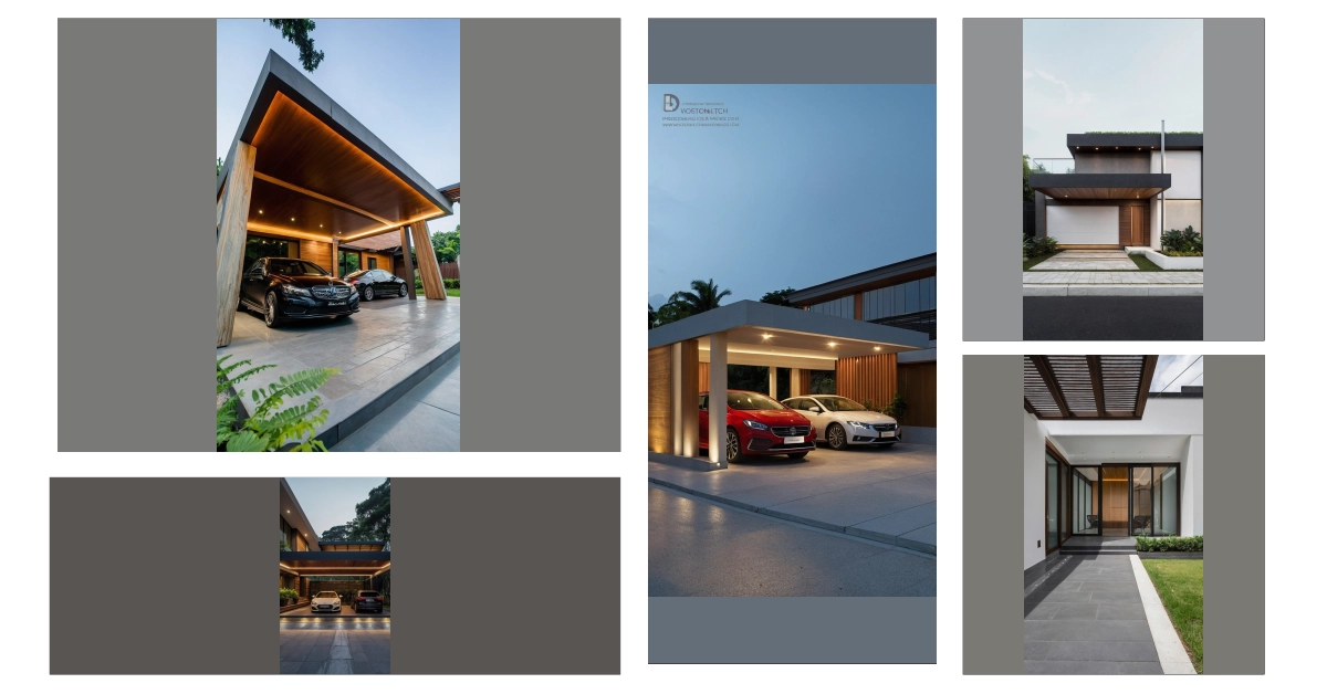 Elevate Your Car Porch with These 17 Modern Design Ideas