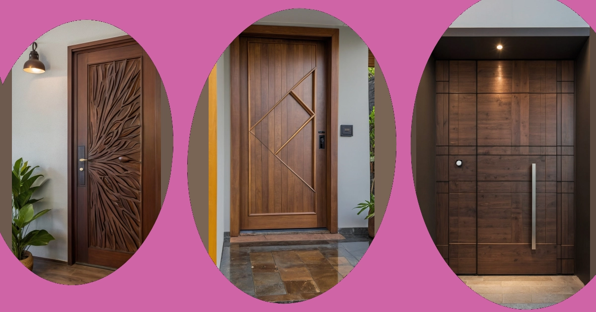 Transform Your Entryway: 22 Wooden Main Door Design Ideas for 2024