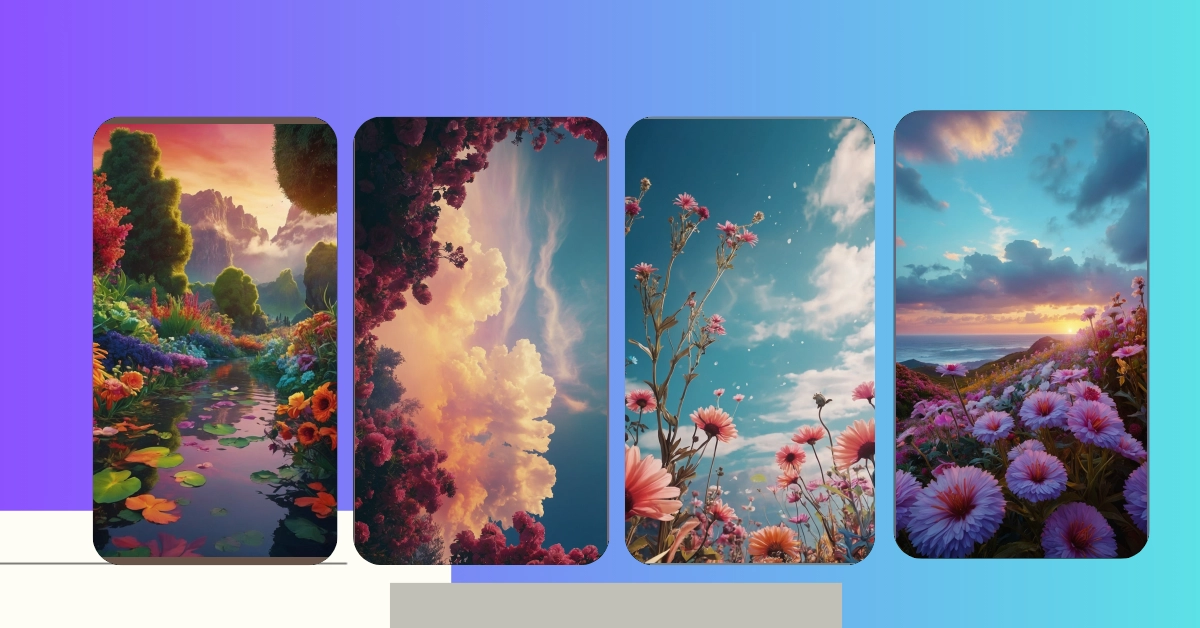 Flower Power: 16 Desktop Aesthetic Wallpaper Ideas to Elevate Your Space