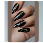 Trendy Short Black Nail Art Designs to Try Now